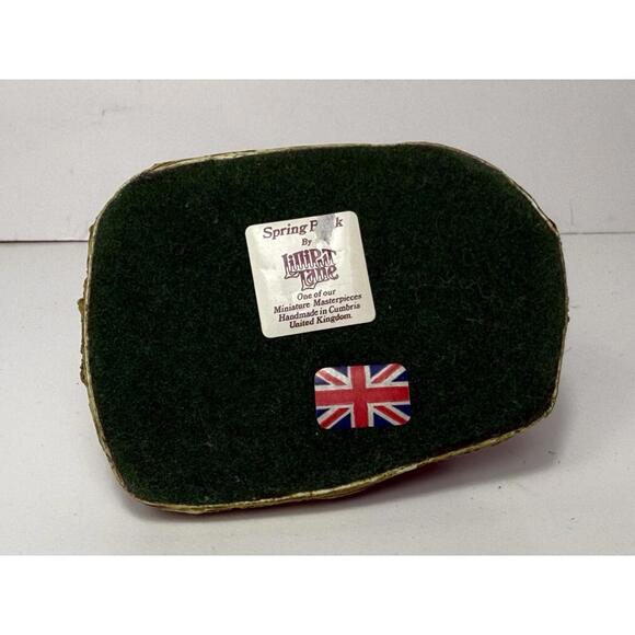 Vtg Lilliput Lane Spring Park English Collection 1985 Miniature Cottage Village - Picture 9 of 10